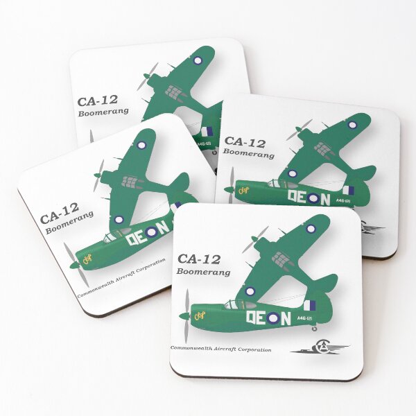 Item preview, Commonwealth Aircraft Corporation CA-12 Boomerang designed and sold by GregThompson.
