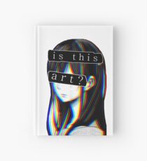 Ist diese Kunst? SAD JAPANISCHE ÄSTHETIK (weiße Grenze) Notizbuch