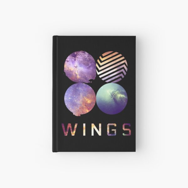 BTS nebula Hardcover Journal
