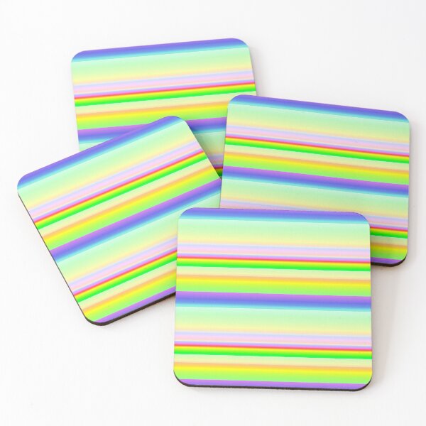 Item preview, Neon multicolor striped | bright colors stripes designed and sold by lausn.