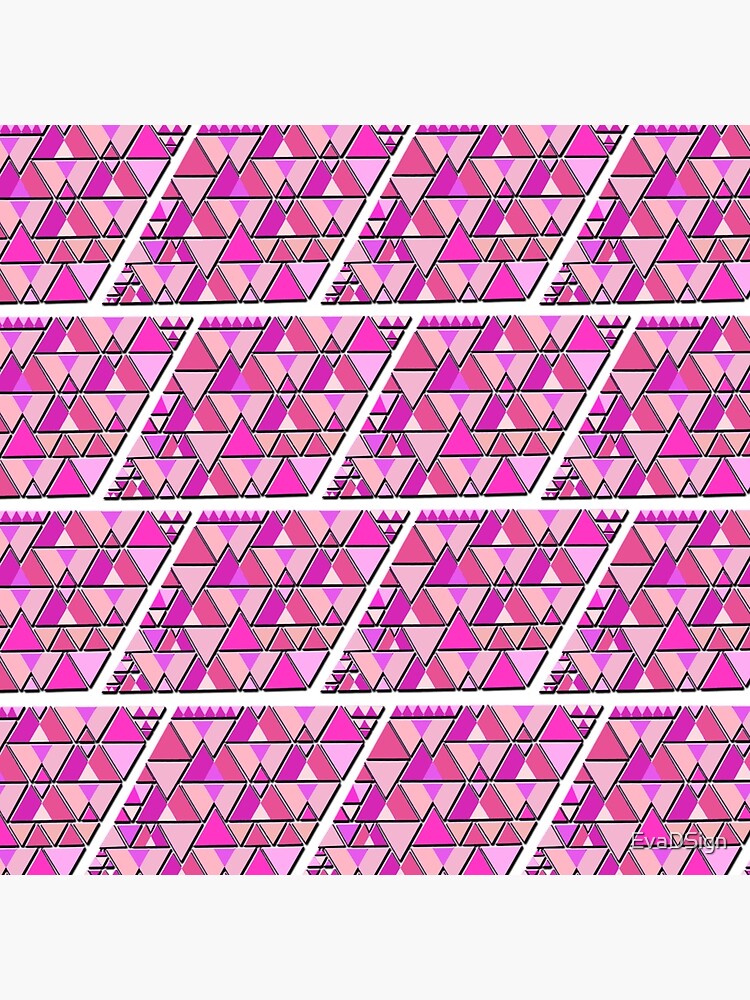 Favorite Pink Pattern von EvaDSign