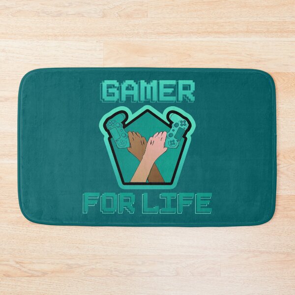 Item preview, Gamer For Life Turquoise designed and sold by everything4eva.