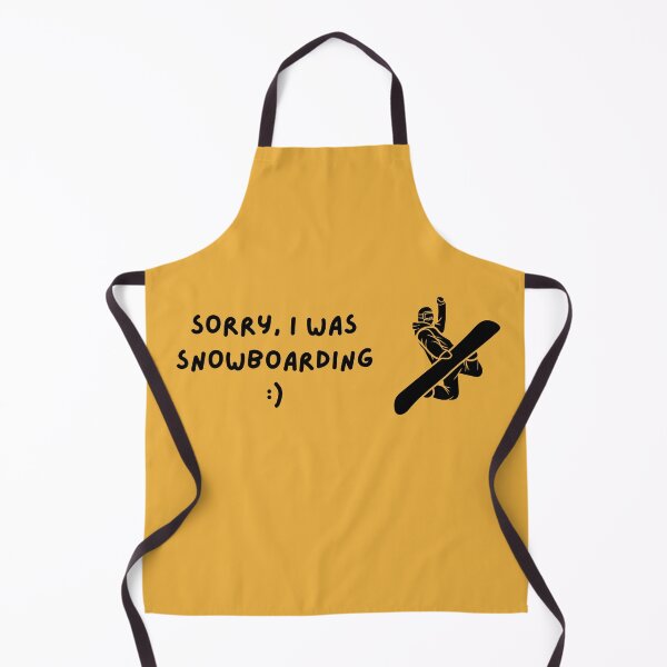 Item preview, Sorry I was snowboarding snow winter designed and sold by to-esu.