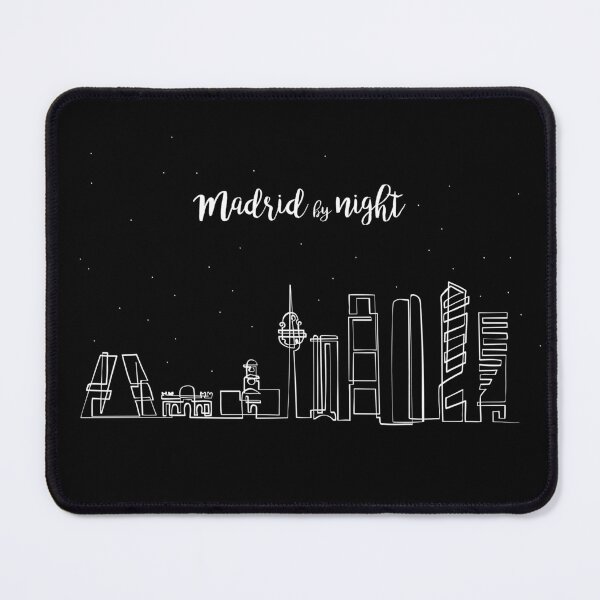 Aperçu de l'œuvre Horizon de la ville de nuit de Madrid créée et vendue par PauRicart.