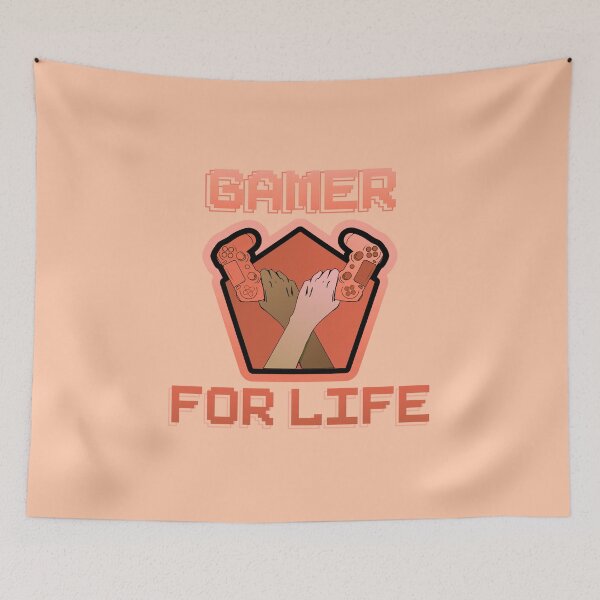 Item preview, Gamer For Life Orange designed and sold by everything4eva.