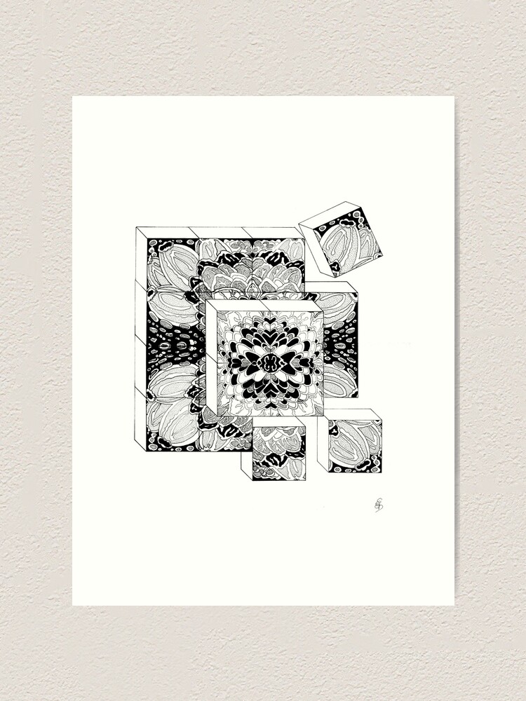 Alternative Ansicht von Die Würfel - The Dice Kunstdruck
