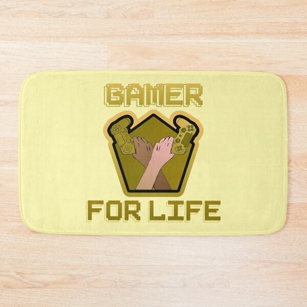 Item preview, Gamer For Life Yellow designed and sold by everything4eva.