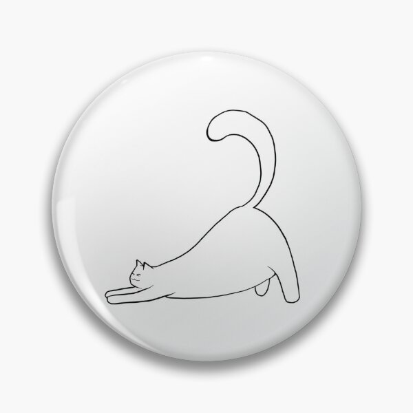 Item preview, Stretching Cat designed and sold by RainSugarSalt.