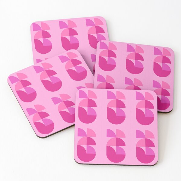 Item preview, Eclectic Y2K Modern pink minimalistic art designed and sold by PrintsyGal.