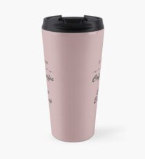 Taza de viaje UN POEMA MAÑANA SOBRE EL CAFÉ