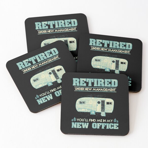 Item preview, Retirement Funny Camping RV Caravan Gift Retiree New Office designed and sold by BennetJaco.