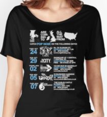 Pop Noir Europe Tour 2006 Women's Relaxed Fit T-Shirt