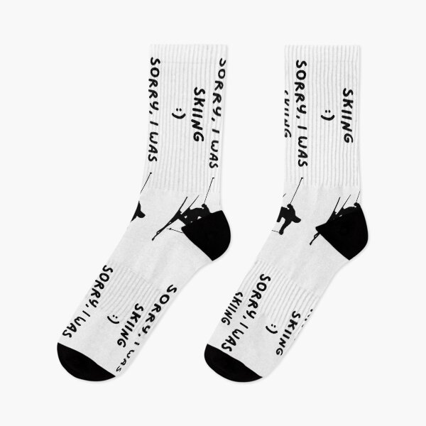 Item preview, Sorry I was skiing snow winter designed and sold by to-esu.