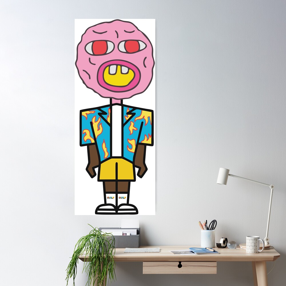 Tyler The Creator Pink Poster for Sale by Winnabby