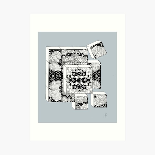 The dice - Dice Art Print