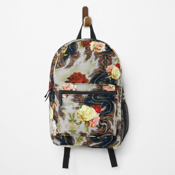 Item preview, Yellow Red Swirling Rose Storm Pattern designed and sold by whitedove457.