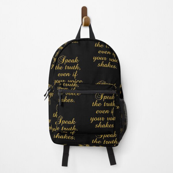 Item preview, Speak The Truth Even If Your Voice Shakes designed and sold by PhiloJourney.