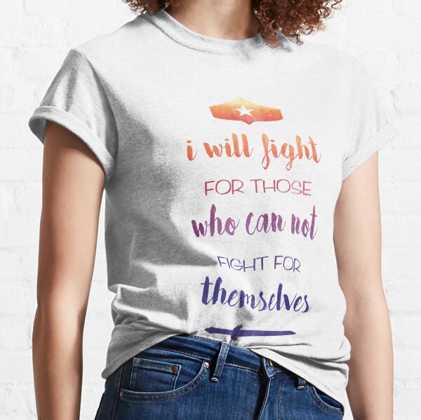 Item preview, I Will Fight For Those Who Can Not Fight For Themselves designed and sold by VixyGeek.