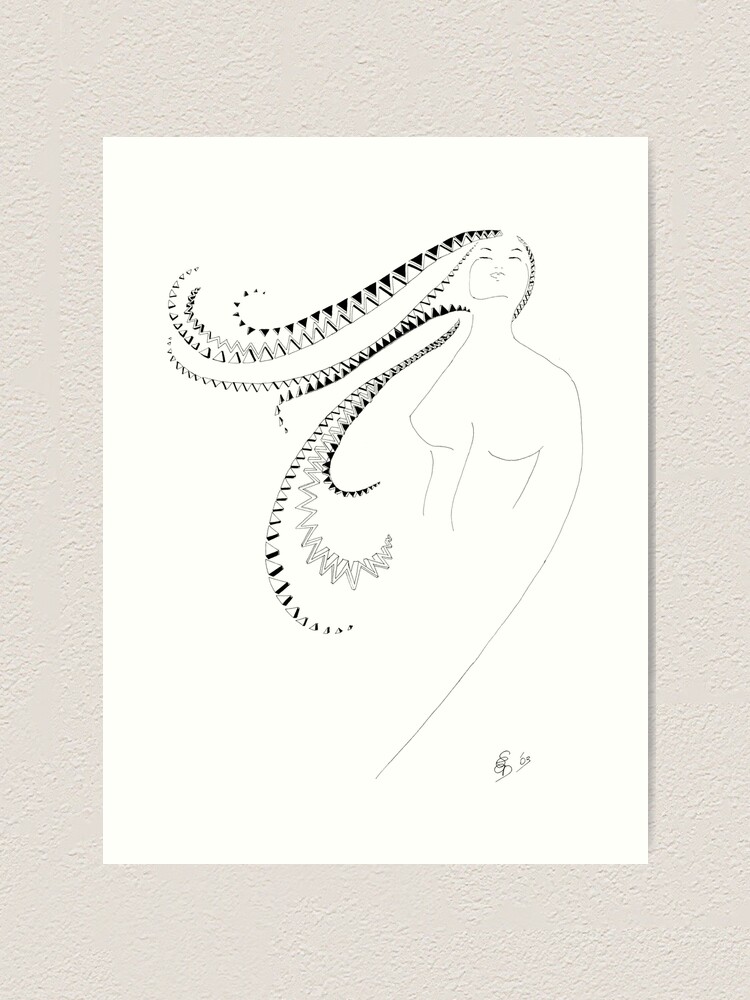 Alternative Ansicht von Ballerina Kunstdruck