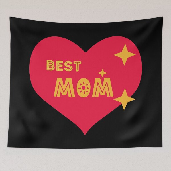Item preview, Best Mom, Heart,  designed and sold by LuFilu.