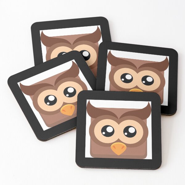 Item preview, Cute funny Owl stickers Poster designed and sold by kalualepageh.