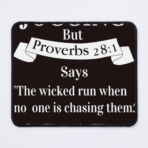 Item preview, I Wanted To Go Jogging But Proverbs 281 Says designed and sold by ginnydahngren8.