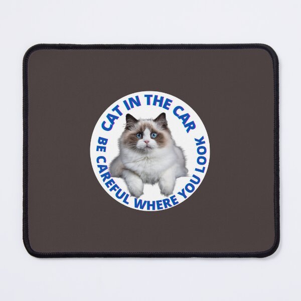 Item preview, cat in the car designed and sold by barbang.