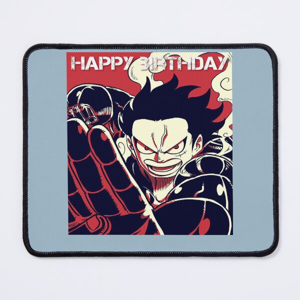 Item preview, A Boy Innocent Naughty One Piece Monkey D Luffy Happy Birthday Gift For Fans designed and sold by Rashad79Joyce.