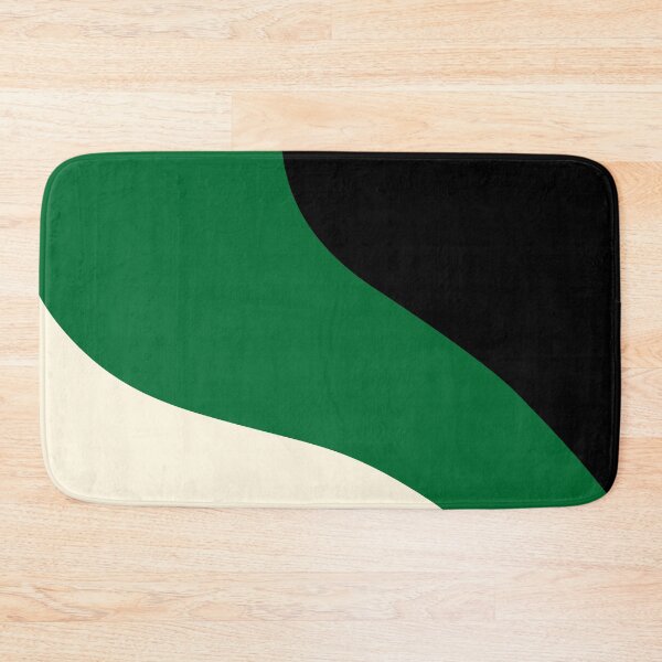 Item preview, Simple Waves - Green, Cream and Black designed and sold by LAEC-Shop.