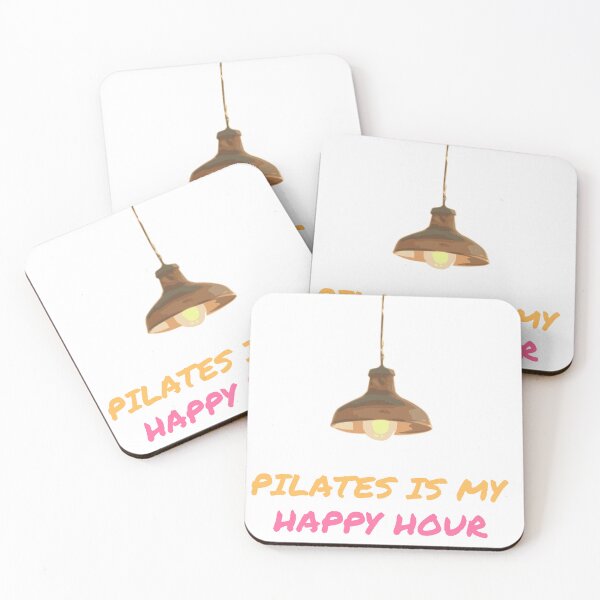 Item preview, Pilates Is My Happy Hour designed and sold by ROBOUE.