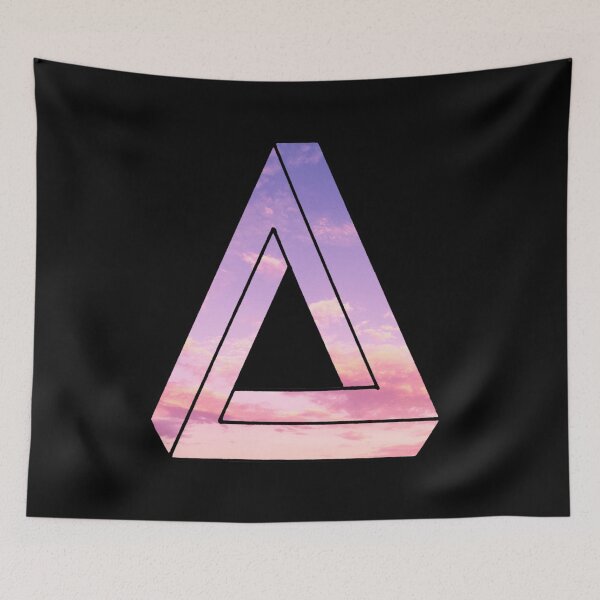 Item preview, Purple Sky Triangle Me Impressed designed and sold by createVisions.