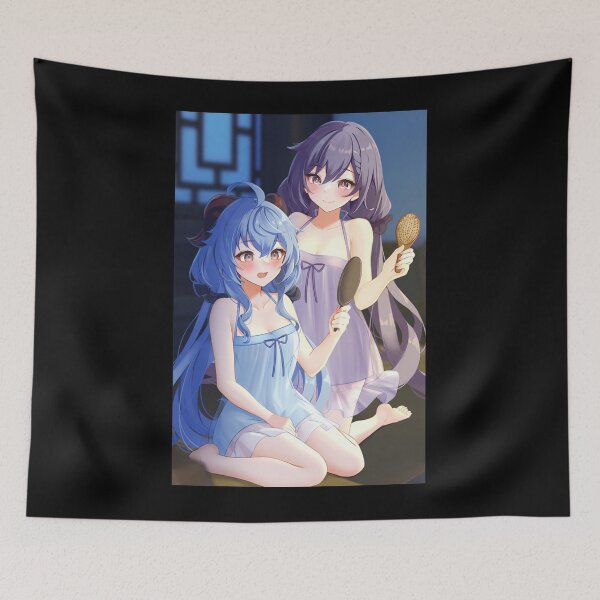 Item preview, Cute Ganyu Keqing Genshin Impact Classic  designed and sold by kalualepageh.