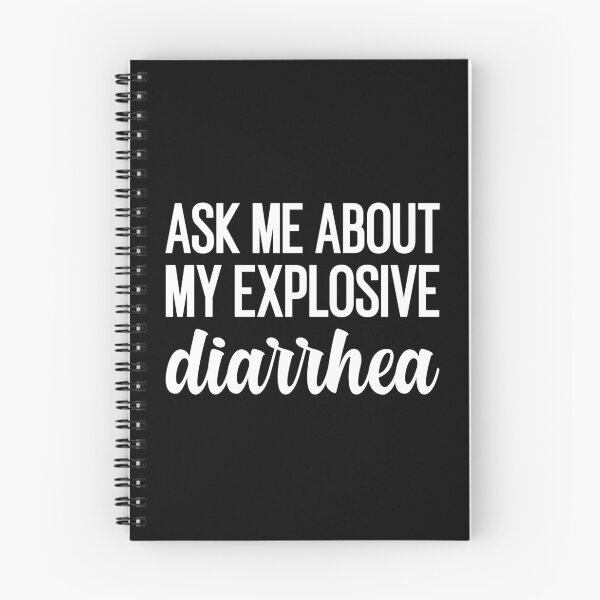 Item preview, Ask Me About My Explosive Diarrhea Funny Poop designed and sold by Eriksonshop.