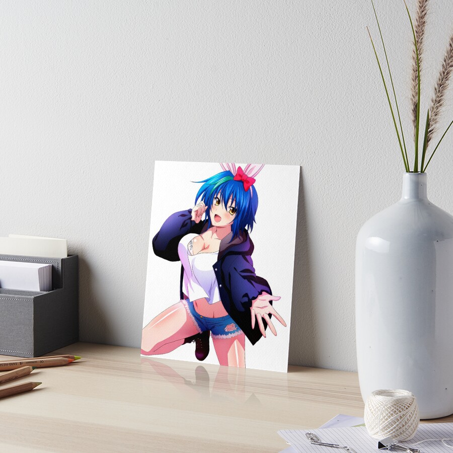 Sexy Xenovia Quarta Hot Bunny Boobs Lewd High School Dxd Ecchi Hentai Girl Art Board Print 7912