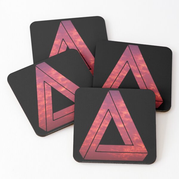 Item preview, Red Sky Triangle Me Impressed designed and sold by createVisions.