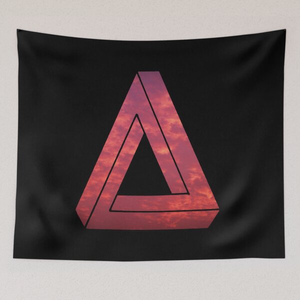 Item preview, Red Sky Triangle Me Impressed designed and sold by createVisions.