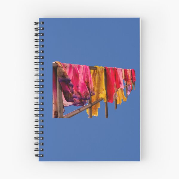 Item preview, Saris out to dry  designed and sold by indiafrankk.