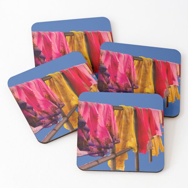 Item preview, Saris out to dry  designed and sold by indiafrankk.