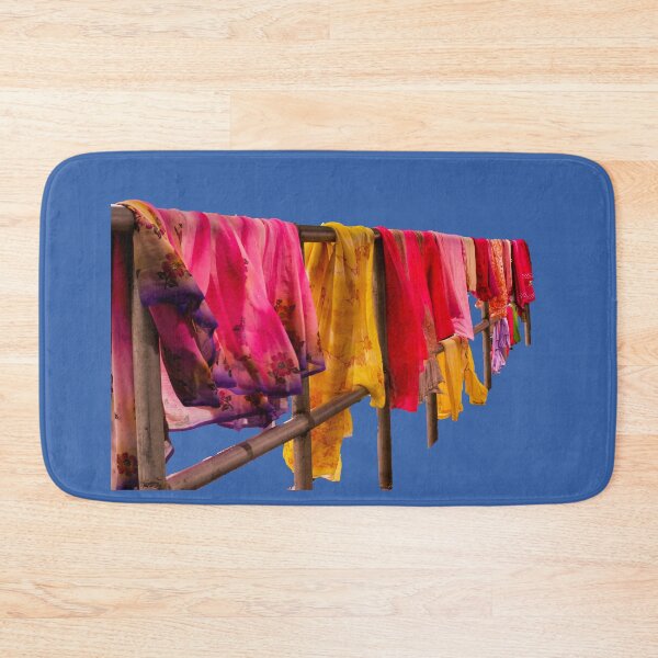 Item preview, Saris out to dry  designed and sold by indiafrankk.
