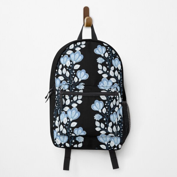 Item preview, Colored Striped Pattern with Vintage Floral Motifs designed and sold by lissantee.