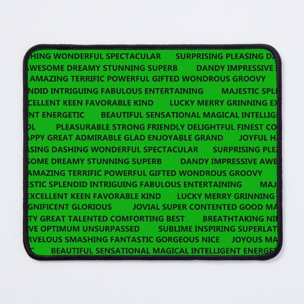 Item preview, You are Wonderful in So Many Ways on Green Repeat 5748 designed and sold by Art in My Loft.