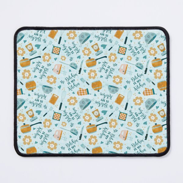Item preview, No Bitchin' in my Kitchen designed and sold by KrisInStitches.