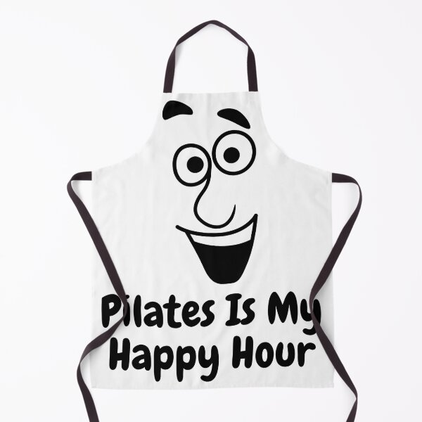 Item preview, Pilates Is My Happy Hour designed and sold by ROBOUE.