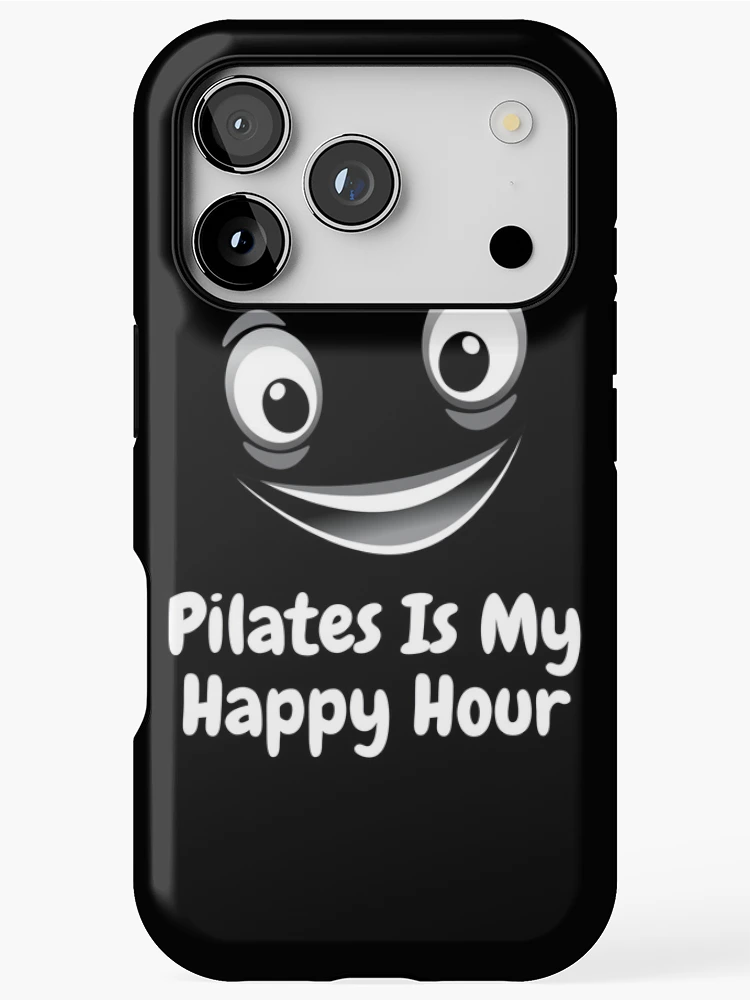 Thumbnail 1 of 4, iPhone Case, Pilates Is My Happy Hour designed and sold by ROBOUE.