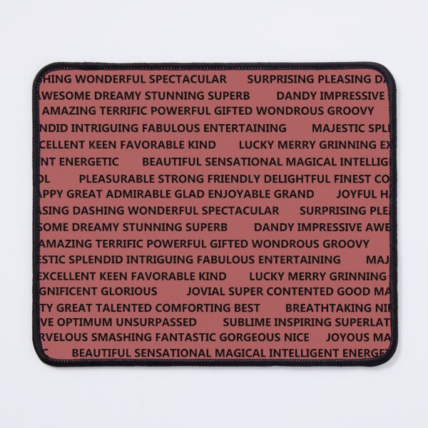 Item preview, You are Wonderful in So Many Ways on Light Red Repeat 5748 designed and sold by Art in My Loft.