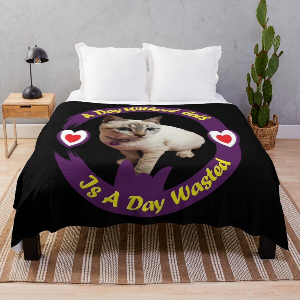 Item preview, A Day Without Cats Is A Day Wasted designed and sold by ELBERSAID.