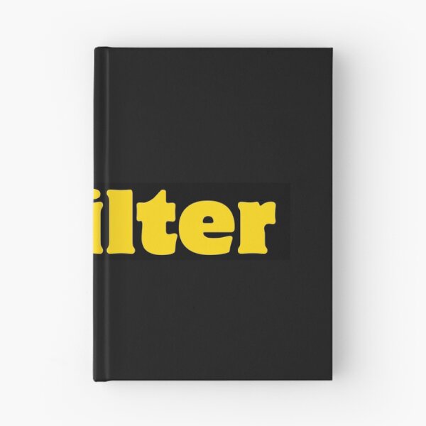 Item preview, No Filter Yellow Lettering designed and sold by bipolarvirgoart.