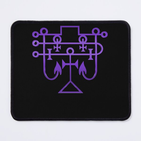 Item preview, Marquis Andras Sigil Modern Ars Goetia Demonic Seal of Andras in Purple  designed and sold by vigensdrist1.