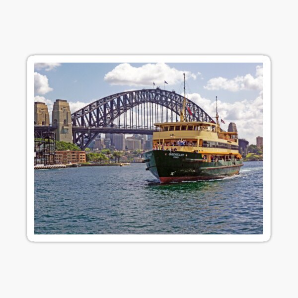 Item preview, Manly Ferry approaching Circular Quay designed and sold by TonyCrehan.