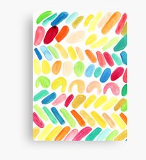 Color Hash Canvas Print
